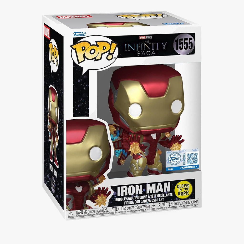 Pop! Plus アイアンマン 蓄光エディション Funko Pop! フィギュア