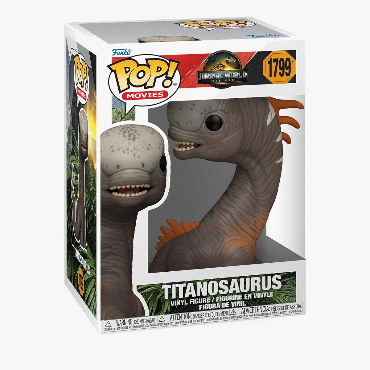 ジュラシック・ワールド/復活の大地 チタノサウルス Movies Funko Pop! フィギュア