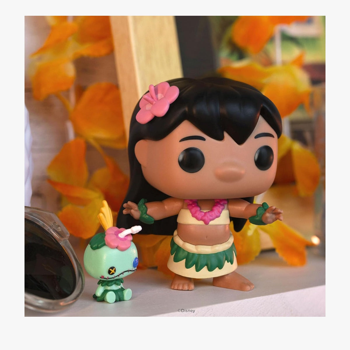 & Buddy Lilo & Stitch LILO & STITCH Lilo (with Scrump/Hula Dance Ver.) Funko Pop! Figure