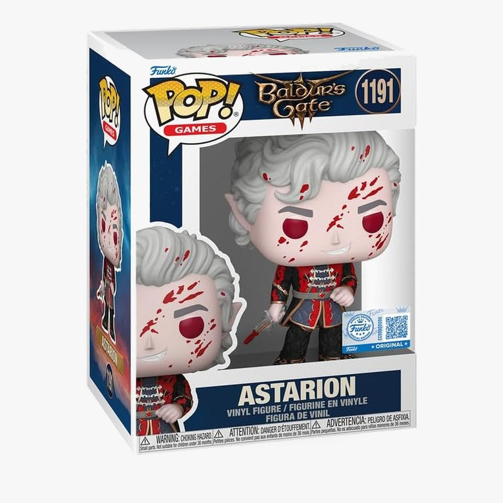 Games Baldur's Gate アスタリオン ブラッディビニールフィギュア #1191 Funko Pop! フィギュア
