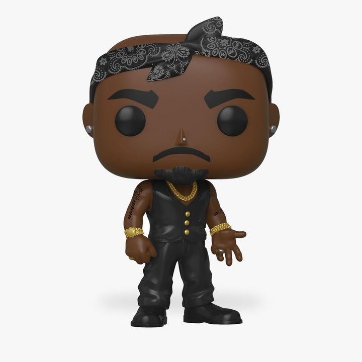 ROCKS Tupac - Vest w/ Bandana Funko Pop! Figure