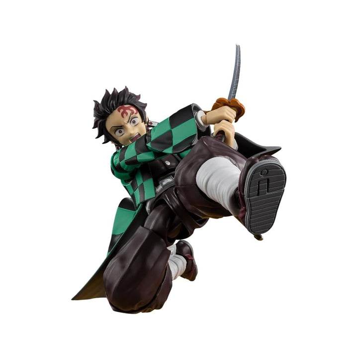 Demon Slayer: Kimetsu no Yaiba Tanjiro Kamado Figure S.H.Figuarts Infinity Castle Battle Ver Bandai Action Figure TAMASHII NATIONS