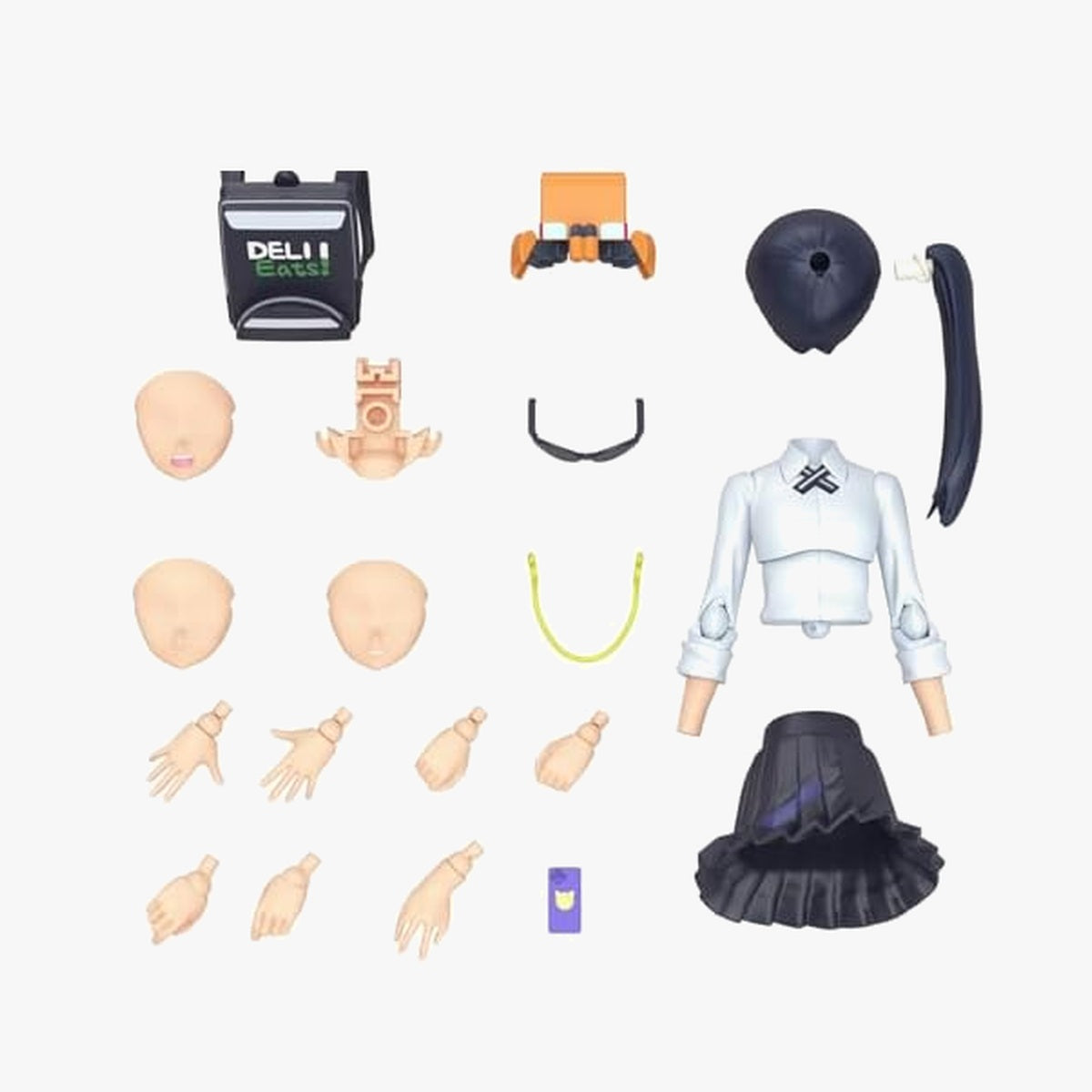 Figure-rise Standard Gundam GQuuuuuuX Nyaan Model Kit parts and accessories