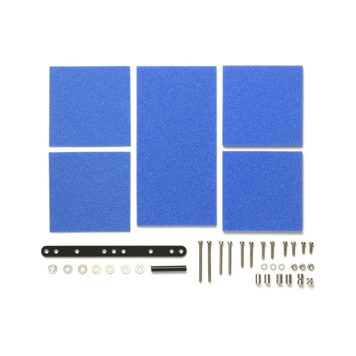 タミヤ(TAMIYA) グレードアップパーツシリーズ No.512 ブレーキスポンジセット マイルド 1/2/3mm ブルー 15512