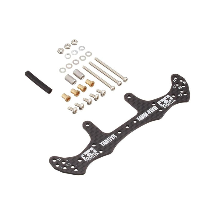 タミヤ(TAMIYA) ミニ四駆グレードアップパーツシリーズ No.499 GP.499 HG カーボンリヤワイドステー 1.5mm 15499