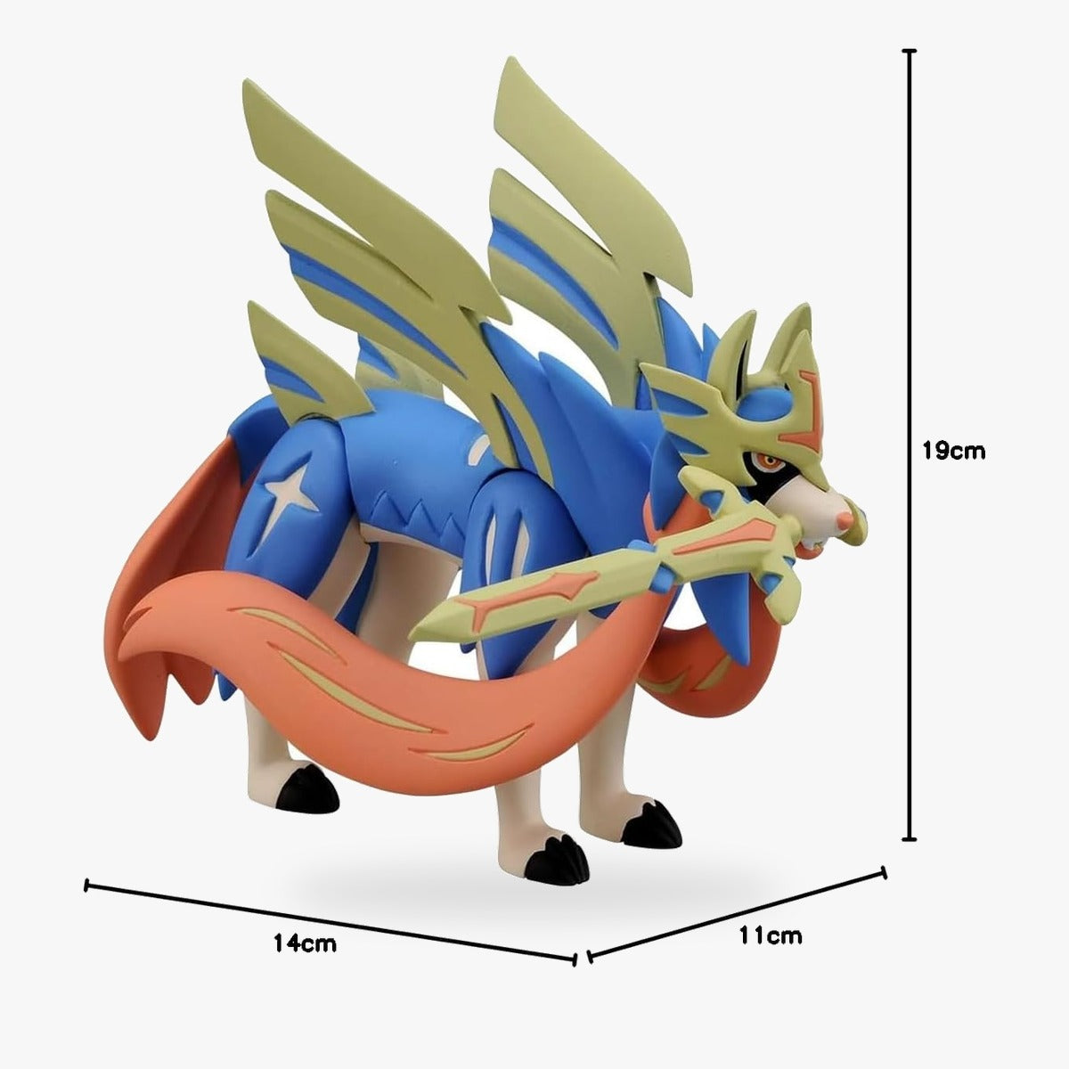 Pokémon Zacian Monster Collection Figure ML-18