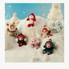 POP MART SKULLPANDA Winter Symphony シリーズ ぬいぐるみペンダント 1ピース