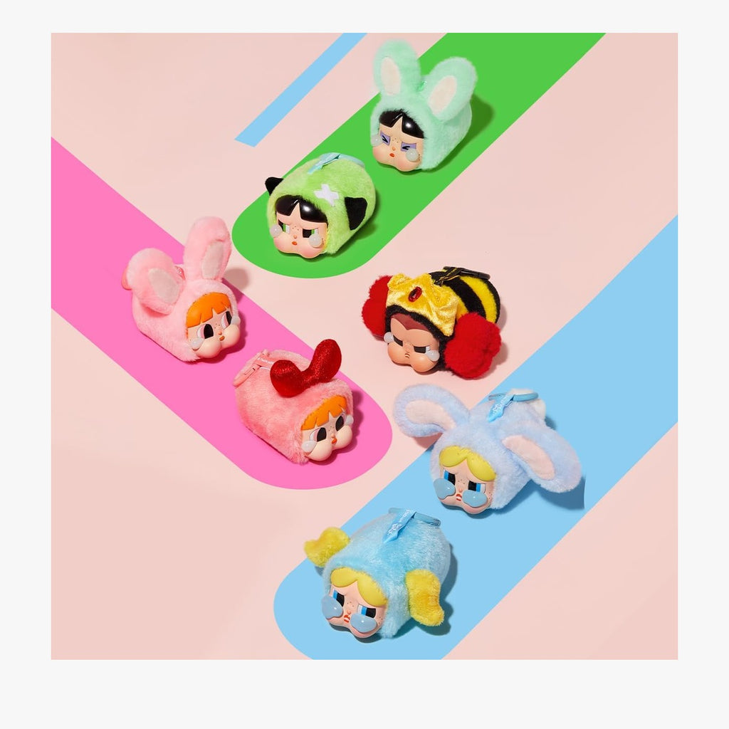 POP MART CRYBABY × パワーパフ ガールズ シリーズ ぬいぐるみ 1ピース