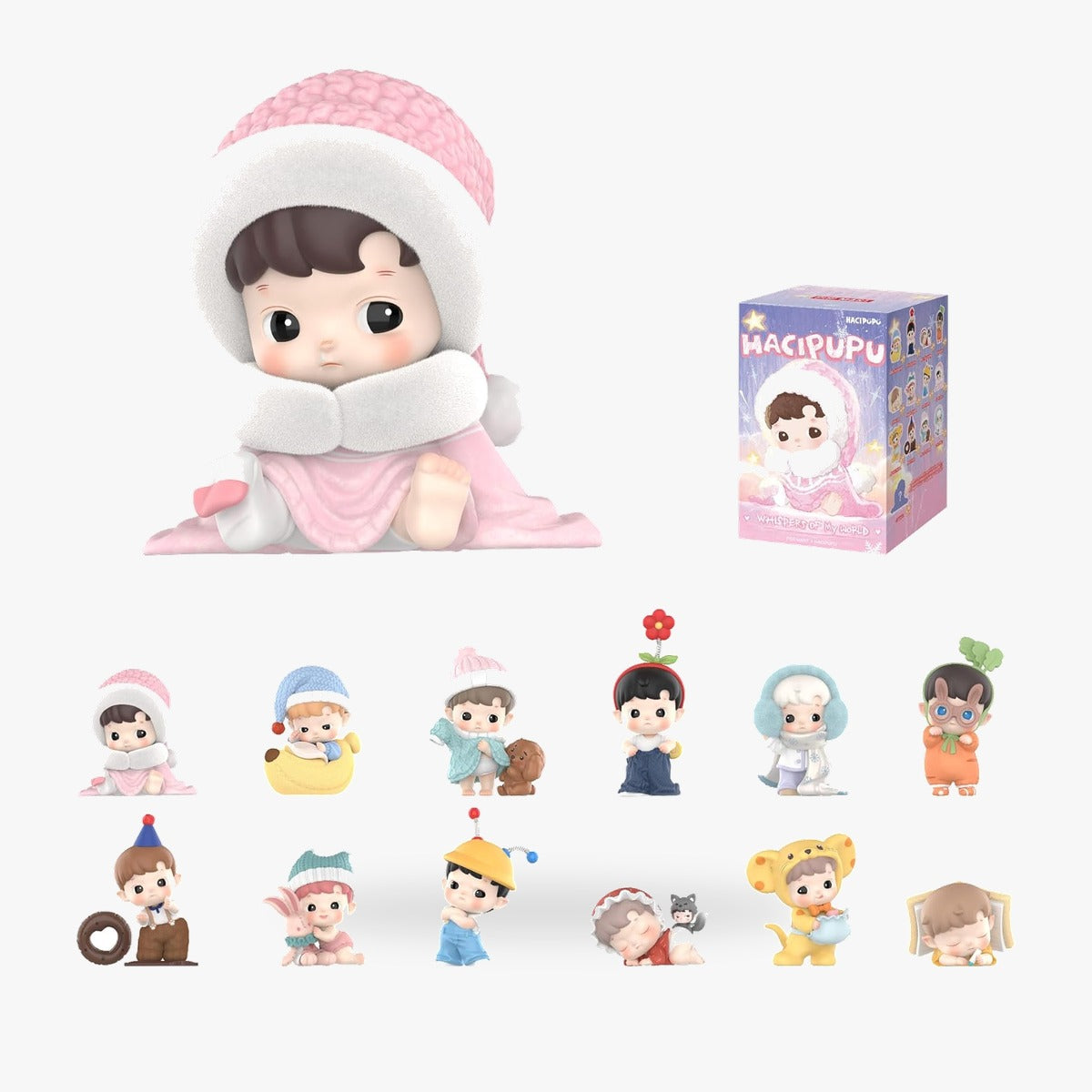POP MART HACIPUPU Whispers of My World Series - Single Blind Box