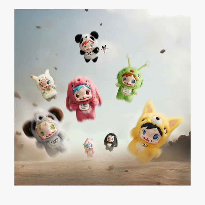 POP MART POLAR Monster Baby Collection Series Ver.1 Plush Pendant - Single Blind Box