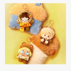 POP MART POP BEAN Fluffy & Cozy シリーズぬいぐるみペンダント 1ピース