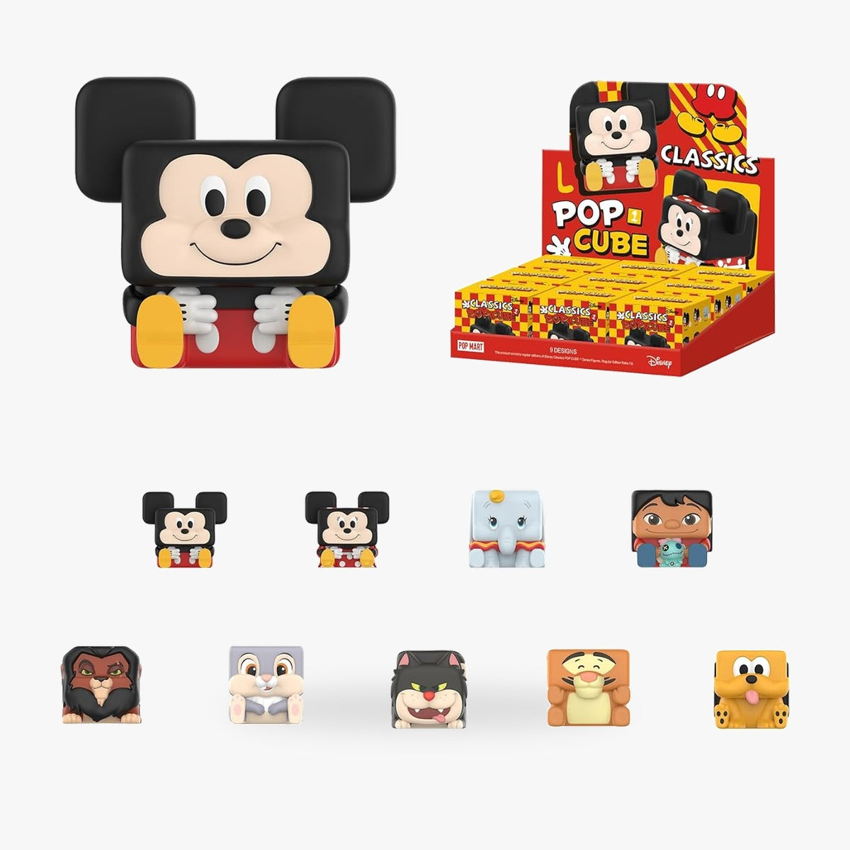 POP MART Disney Classics POP CUBE-1 Series - Single Blind Box
