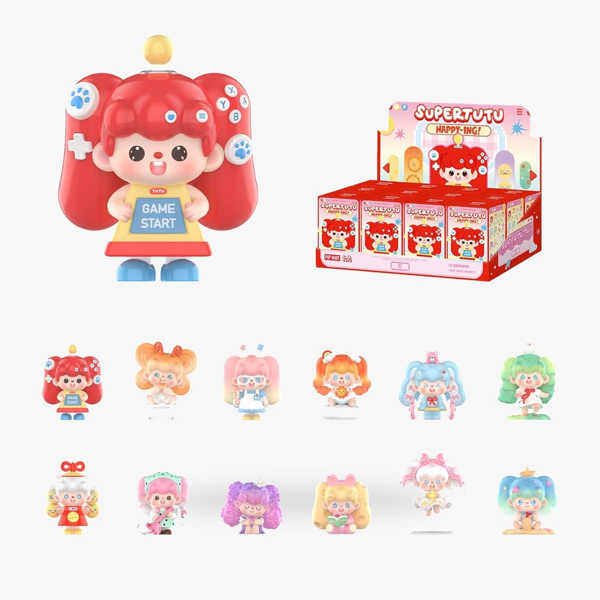 POP MART SUPERTUTU HAPPY-ING! Series 1ピース