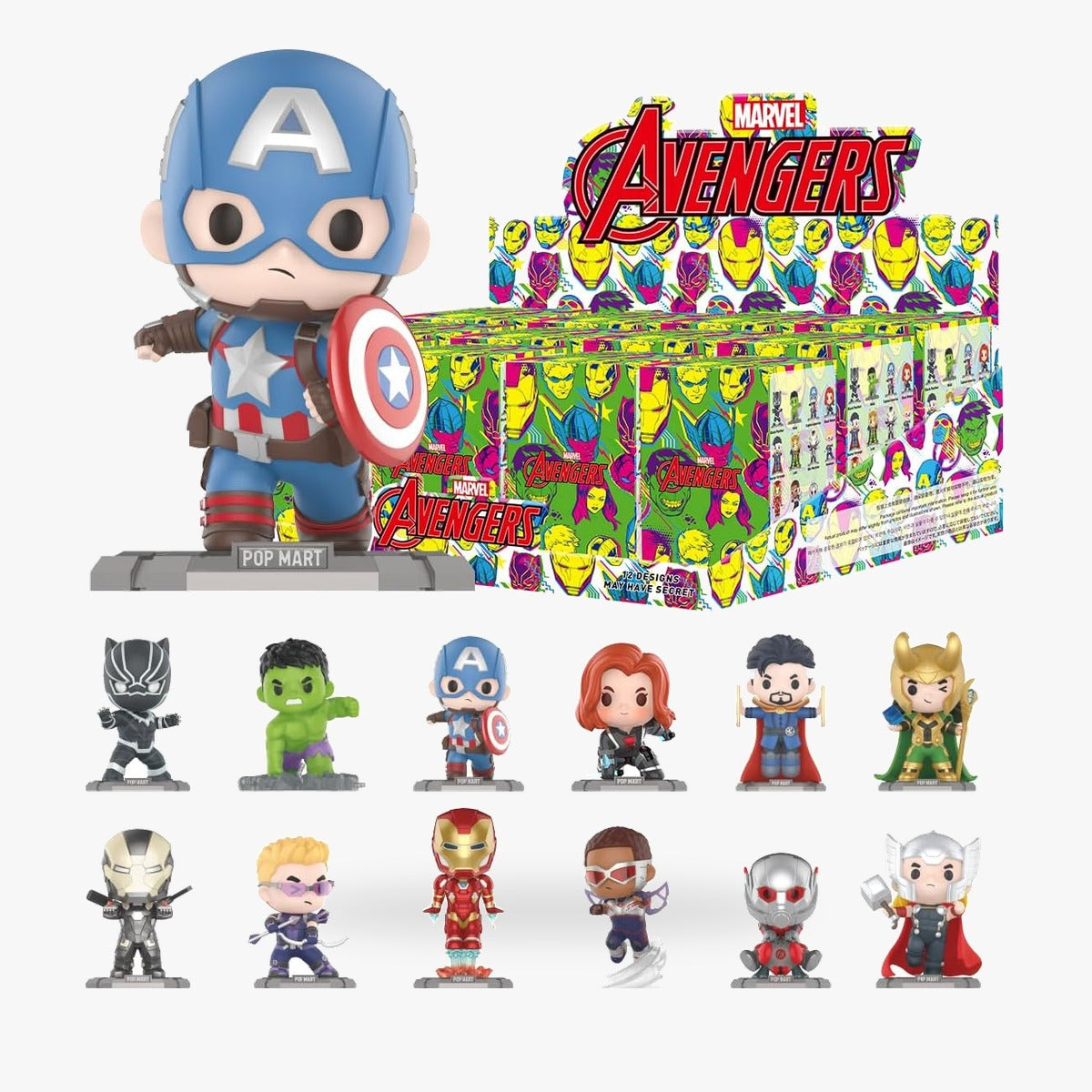 POP MART Marvel Avengers Series - Single Blind Box