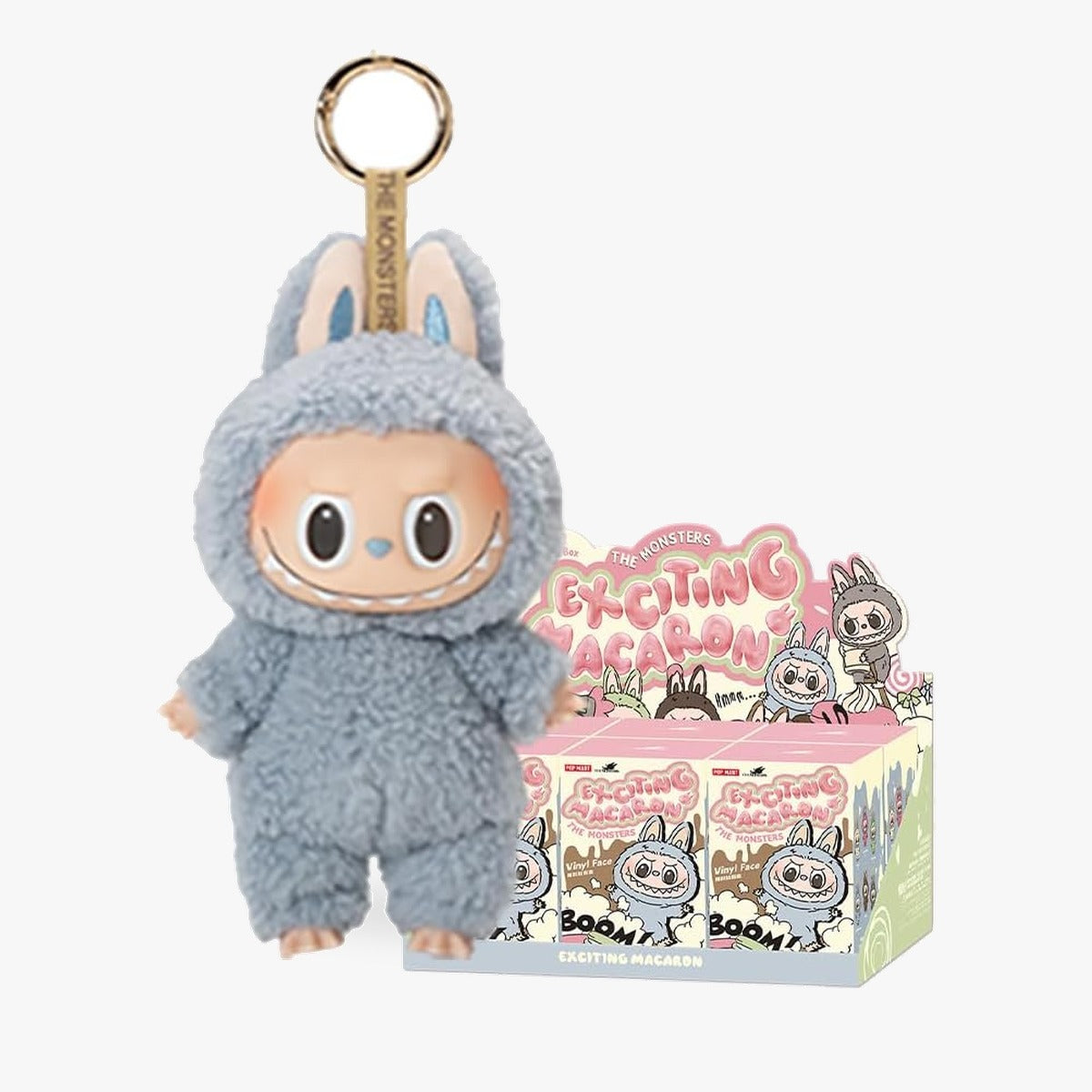 POP MART THE MONSTERS Exciting Macaron Plush Series - Single Blind Box