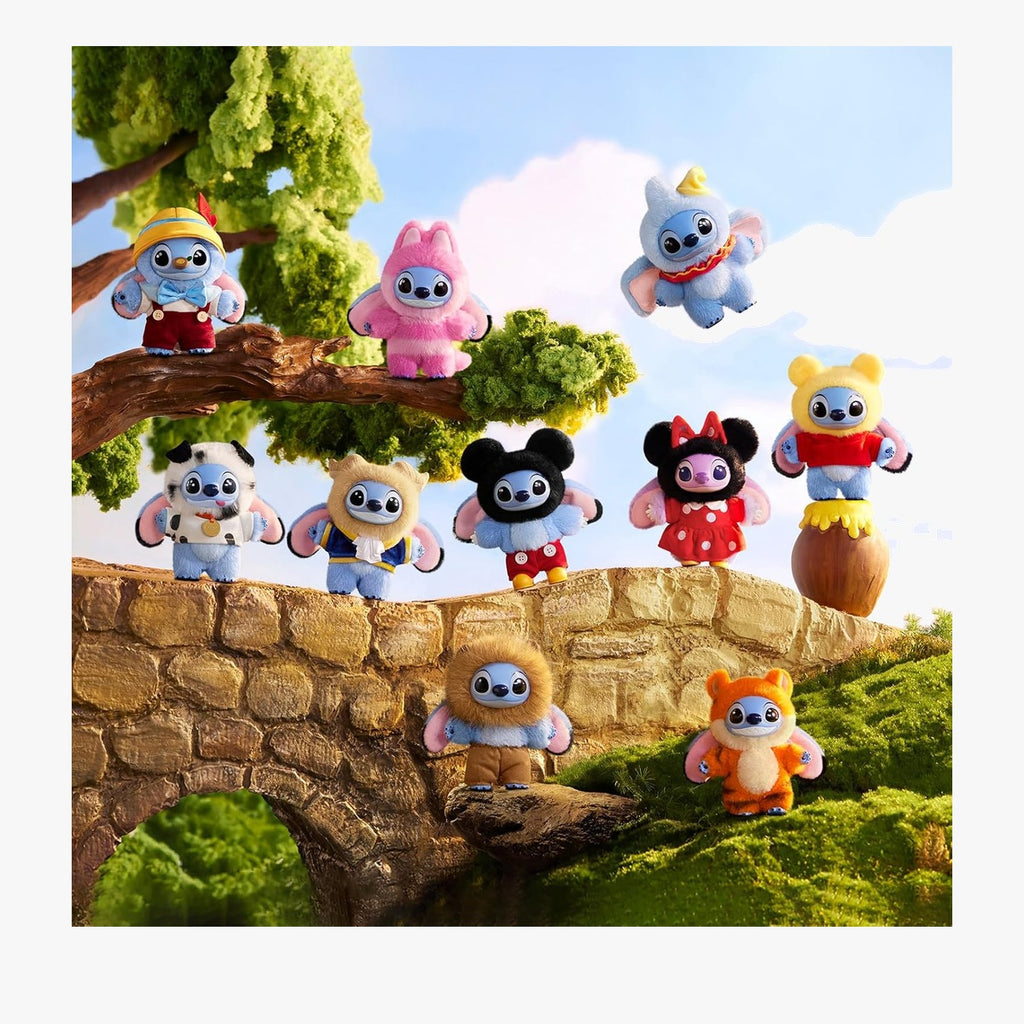 POP MART Stitch Adventure Series Vinyl Plush Pendant 1ピース