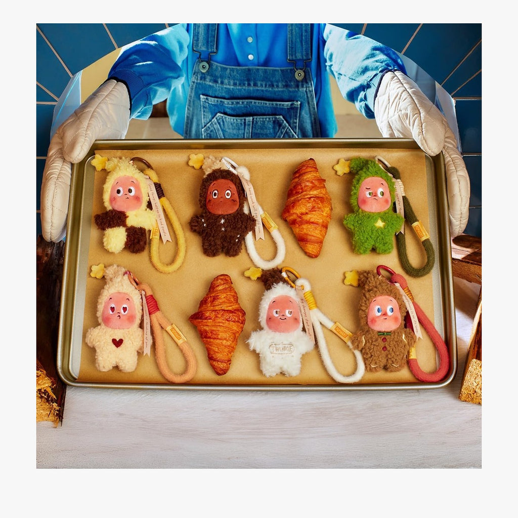POP MART Twinkle Twinkle Savor the Moment シリーズ Fresh-baked Mini Cookies ぬいぐるみペンダント