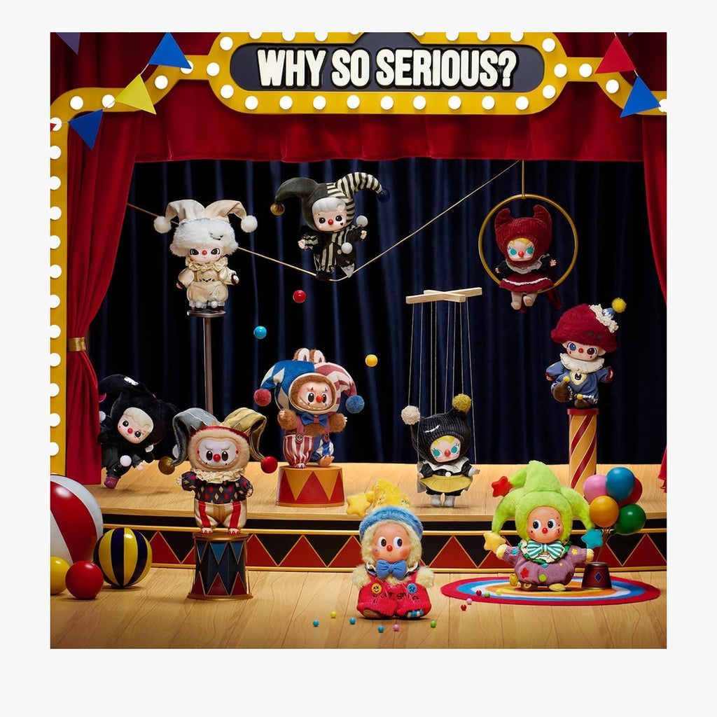 POP MART WHY SO SERIOUS シリーズ ぬいぐるみペンダント 1ピース