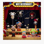 POP MART WHY SO SERIOUS シリーズ ぬいぐるみペンダント 1ピース