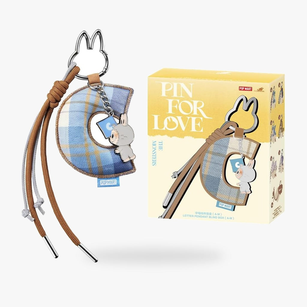 POP MART THE MONSTERS PIN FOR LOVE シリーズぬいぐるみペンダント(A-M) 1ピース