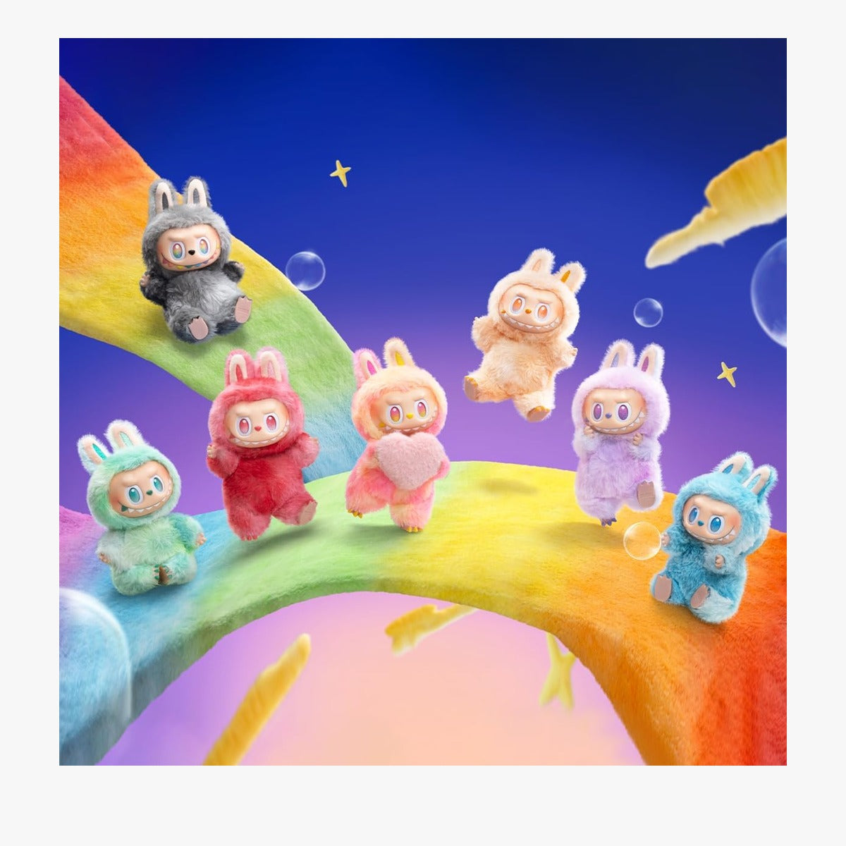 POP MART THE MONSTERS Big into Energy シリーズ ぬいぐるみペンダント 1ピース