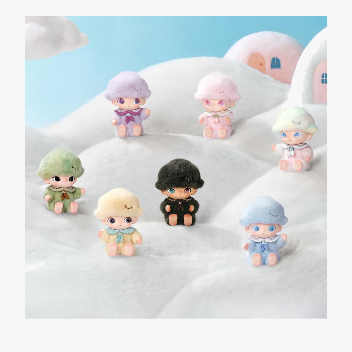 POP MART DIMOO Journal of New Life Series Plush Pendant - Single Blind Box