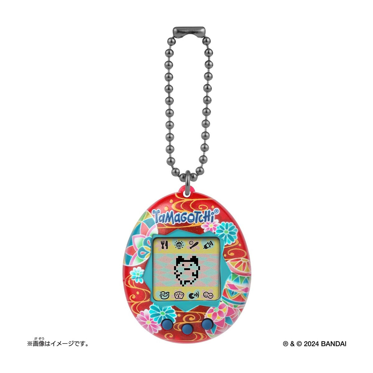 Original Tamagotchi Streaming water inspired by Kaga Yuzen