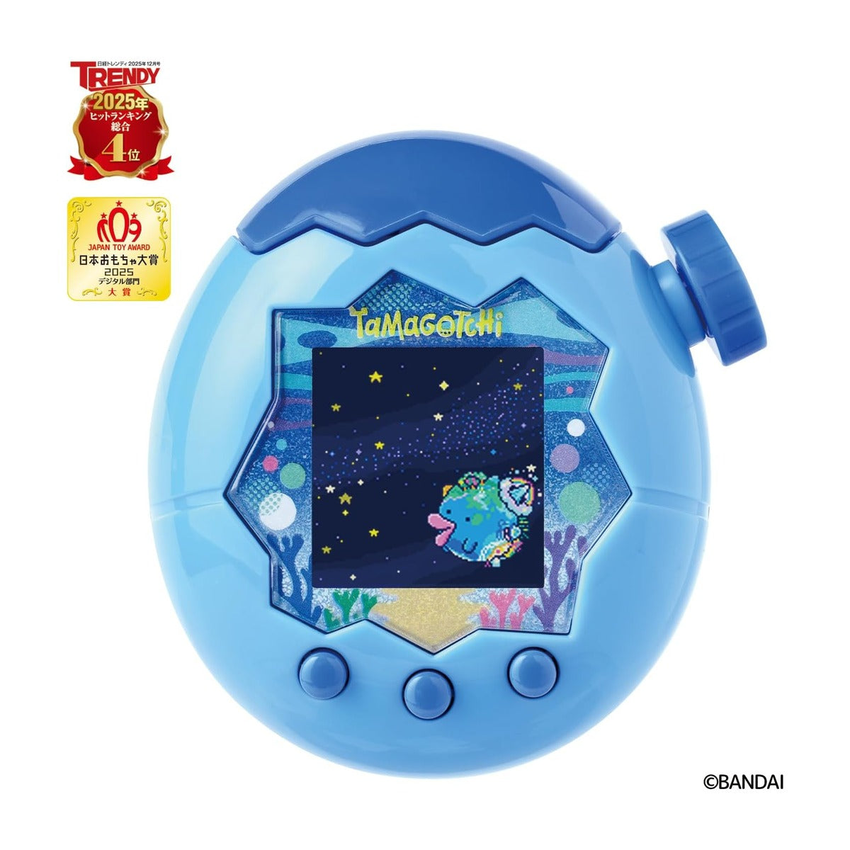 [バンダイ(BANDAI)] Tamagotchi Paradise - Blue Water 【日本おもちゃ大賞2025デジタル部門大賞】 対象年齢 6才以上 たまごっちパラダイス