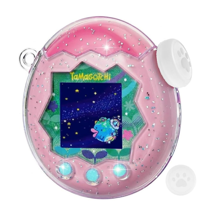 Tamagotchi Paradise hard case glitter type with dial cover