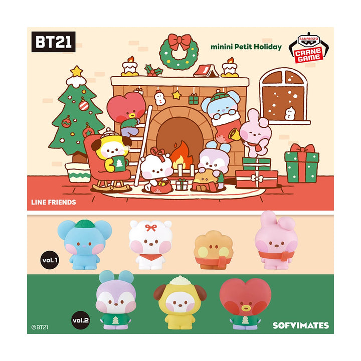 BT21 minini Petit Holiday Very small SOFVIMATES vol.1