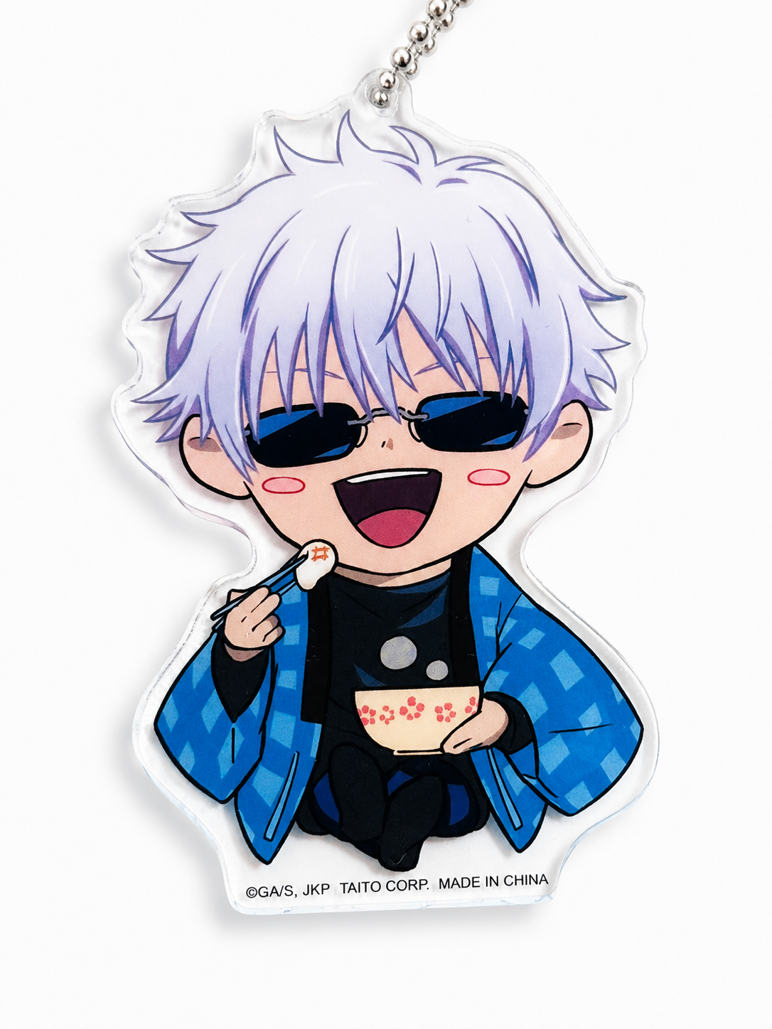 Jujutsu Kaisen Satoru Gojo Acrylic Charm – Eating Bowl Design