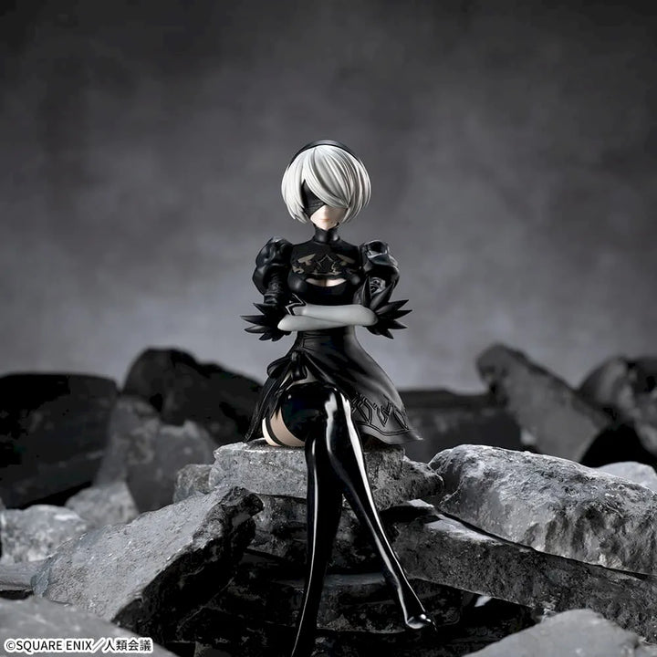 “NieR:Automata Ver1.1a” Chokonose Premium Figure “2B”