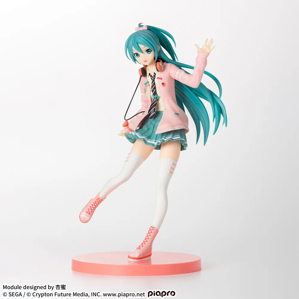 Hatsune Miku Project DIVA Arcade Future Tone Super Premium Figure “Hatsune Miku-Ribbon Girl”