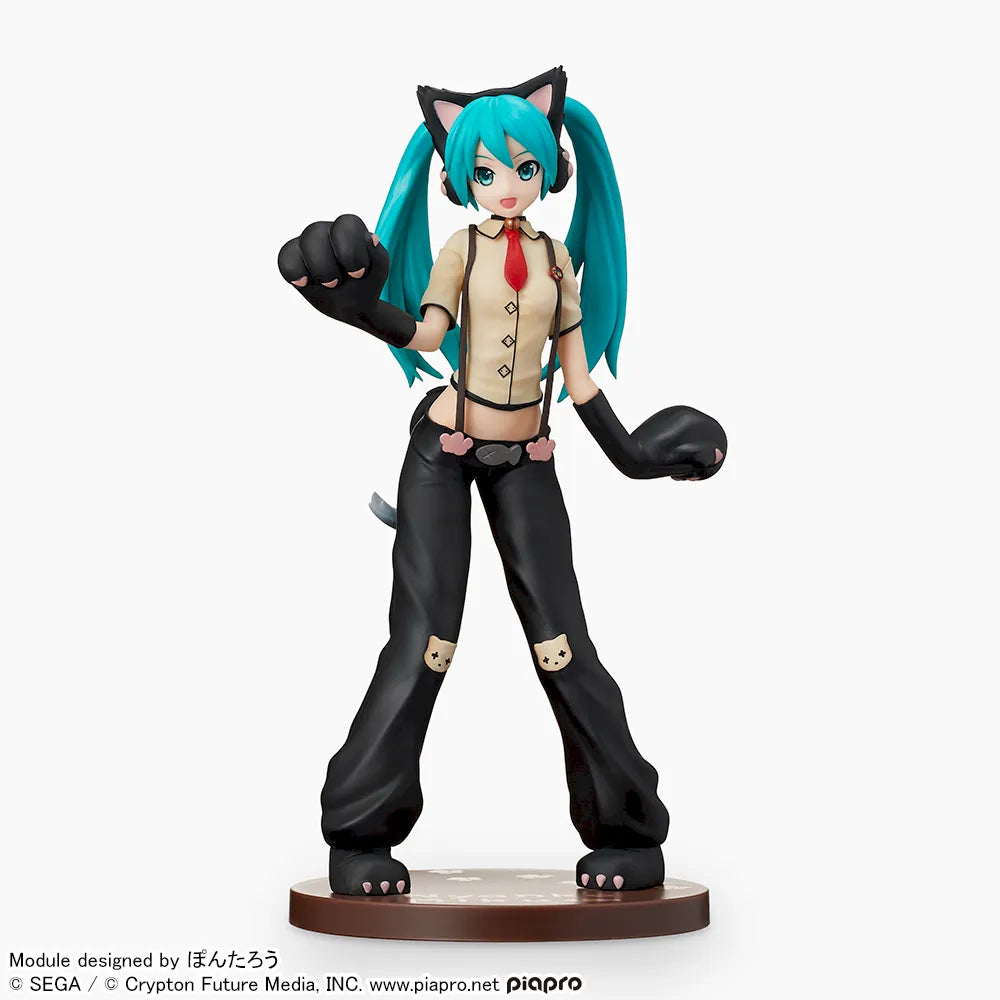 Hatsune Miku Project DIVA Arcade Future Tone Super Premium Figure “Hatsune Miku-Cat”