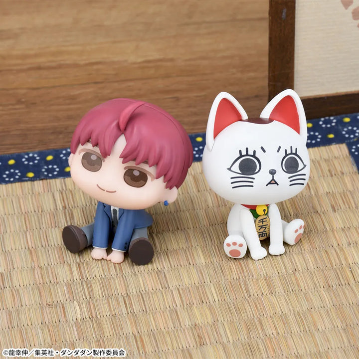 “Dandadan” Kyurumi mini Figure “Gigi & Turbo Hag (beckoning cat)”