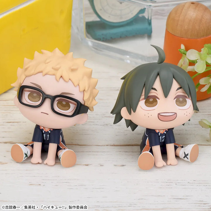 Anime “Haikyu!!” Kyurumi mini Figure “Tsukishima/Yamaguchi”