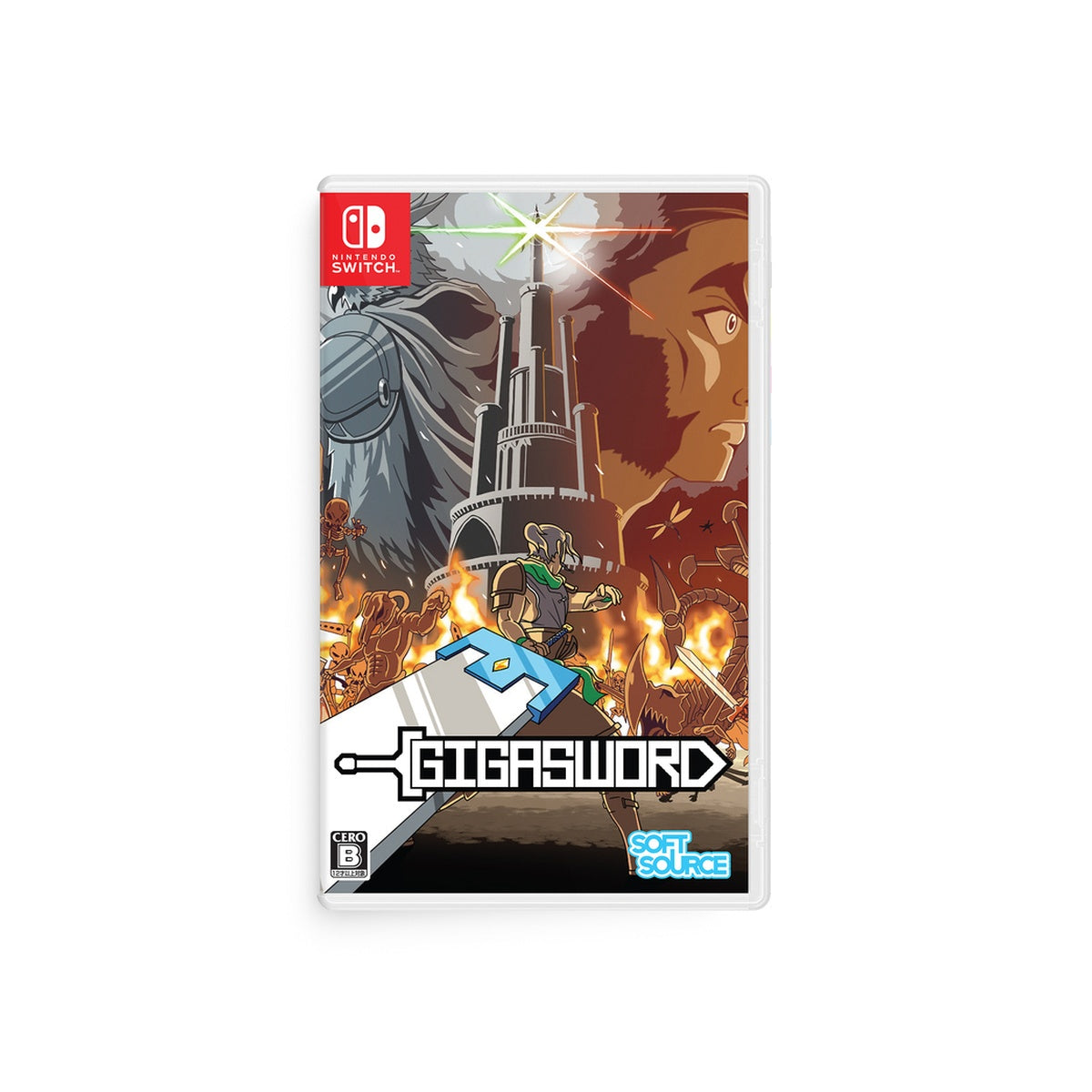 GIGASWORD Nintendo Switch Game Japanese Edition cover