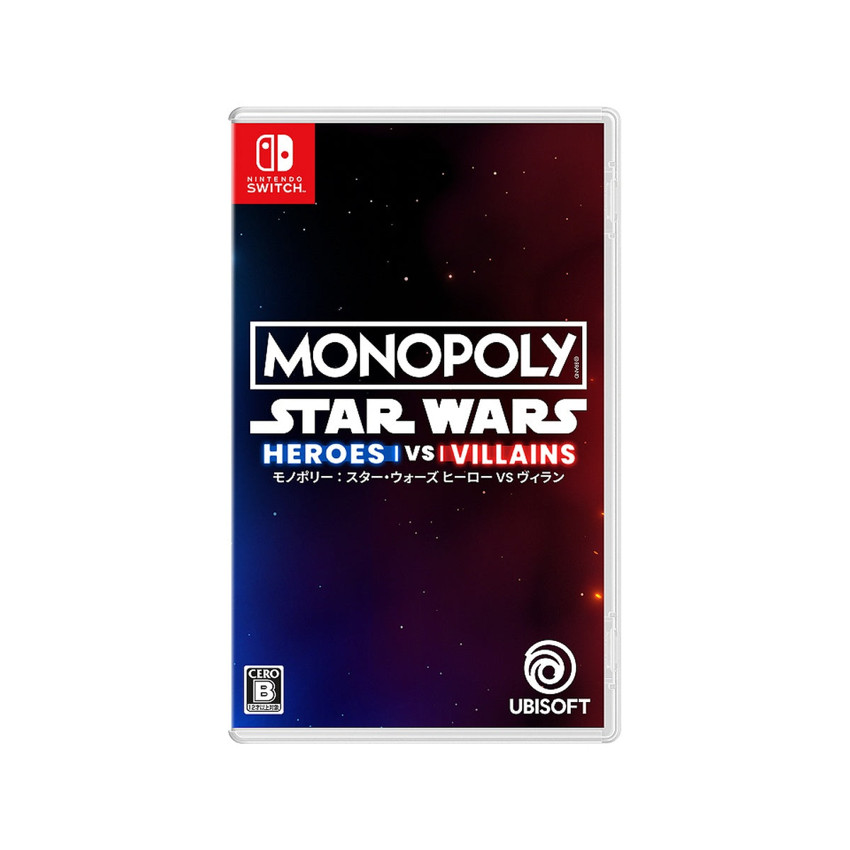 MONOPOLY Star Wars Heroes vs Villains Nintendo Switch Game Japanese Edition cover