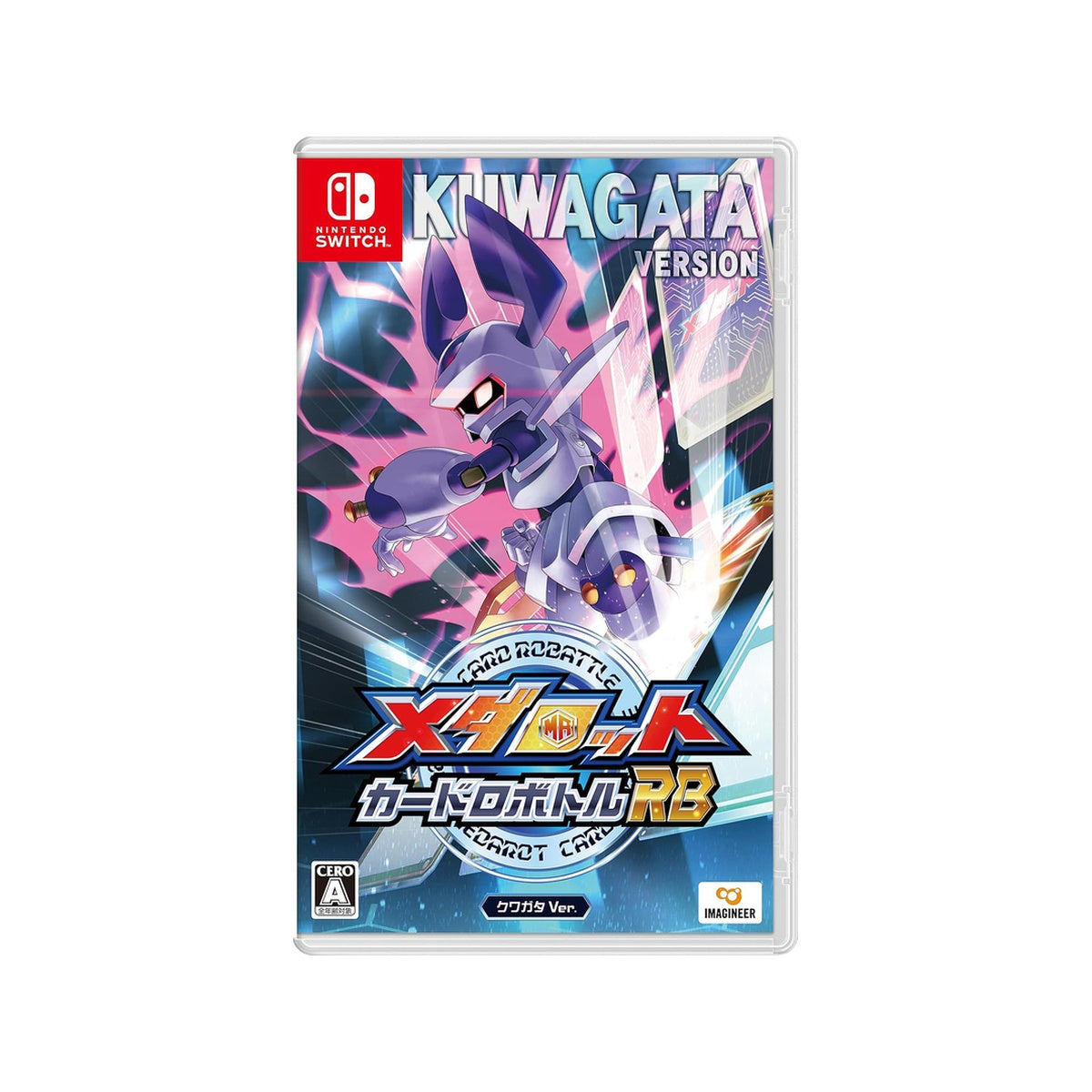 Medarot Card Robottle RB Kuwagata Ver. Nintendo Switch Game Japanese Edition cover