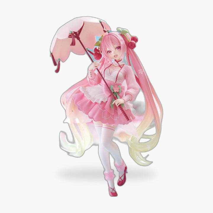 Hatsune Miku AMP+ Figure cherry blossom dress ver.