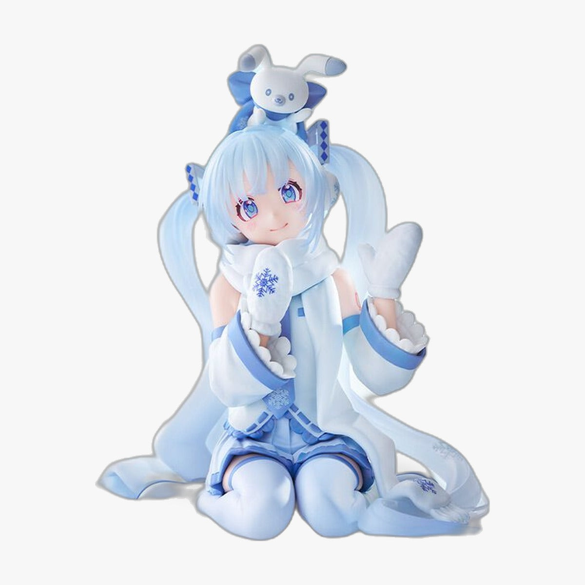 Hatsune Miku Noodle Stopper Figure Snow Miku Sky Town 10th ver.