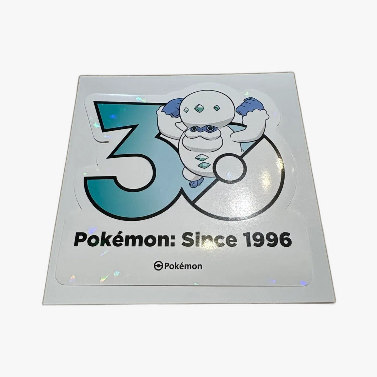 ポケモン30周年 韓国限定 ロゴステッカー ヒヒダルマ