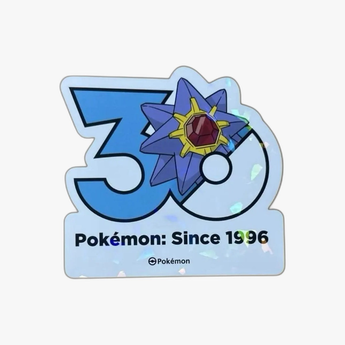 ポケモン30周年 韓国限定 ロゴステッカー スターミー