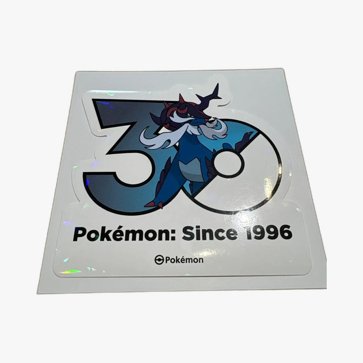 ポケモン30周年 韓国限定 ロゴステッカー ダイケンキ