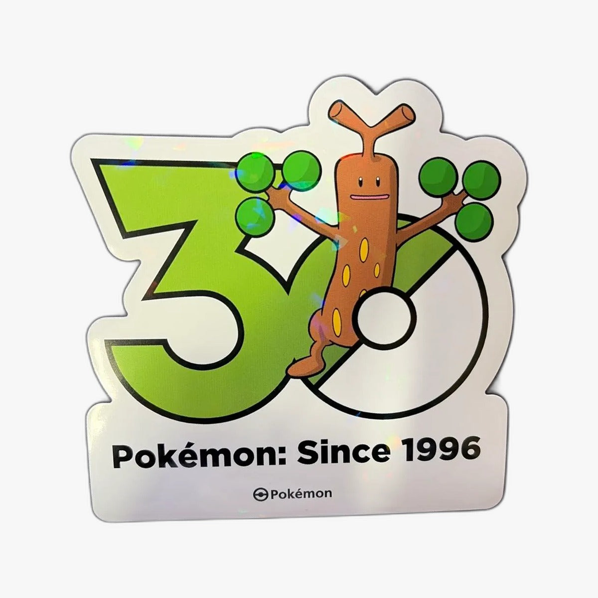 ポケモン30周年 韓国限定 ロゴステッカー ウソッキー