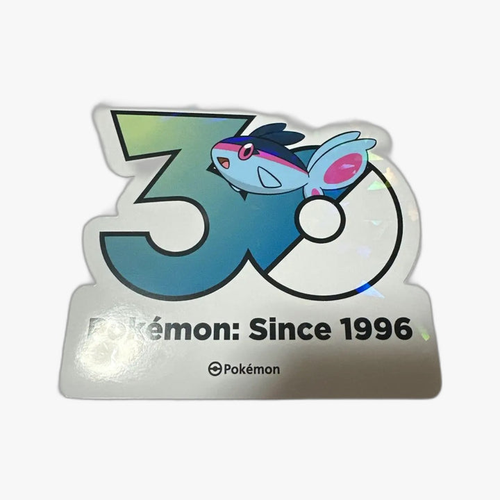 ポケモン30周年 韓国限定 ロゴステッカー ケイコウオ