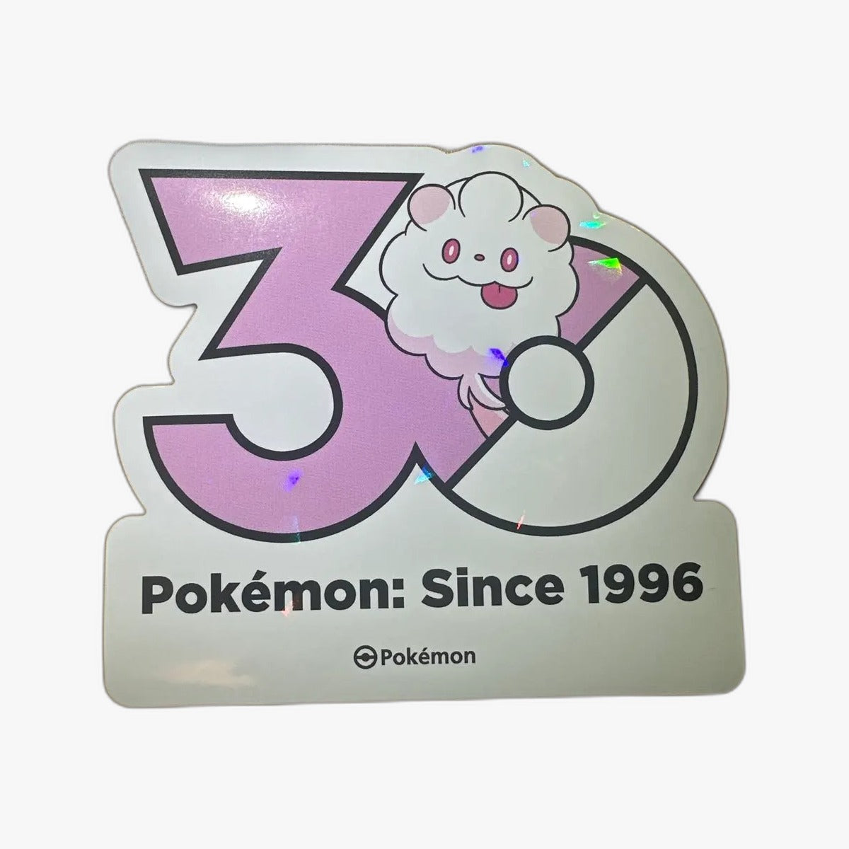 ポケモン30周年 韓国限定 ロゴステッカー ペロッパフ