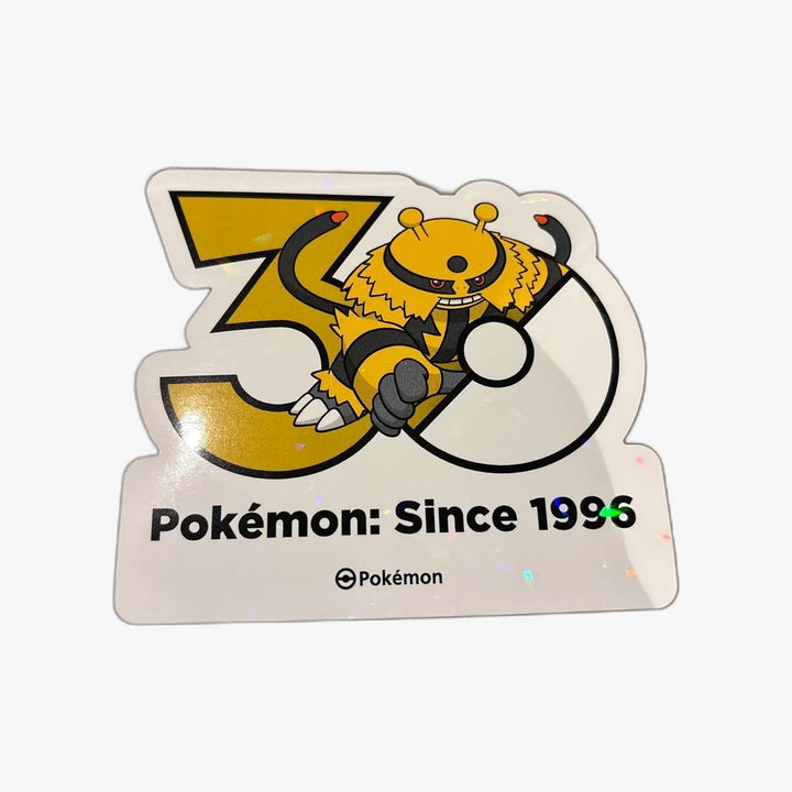 ポケモン30周年 韓国限定 ロゴステッカー エレキブル