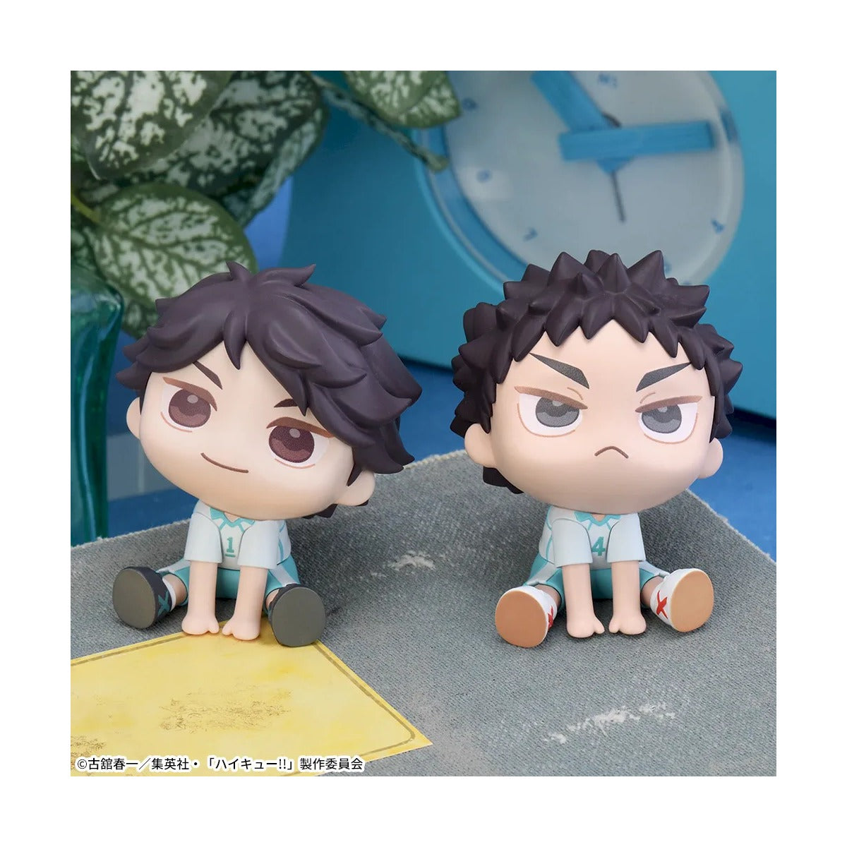 Anime “Haikyu!!” Kyurumi mini Figure “Oikawa/Iwaizumi”