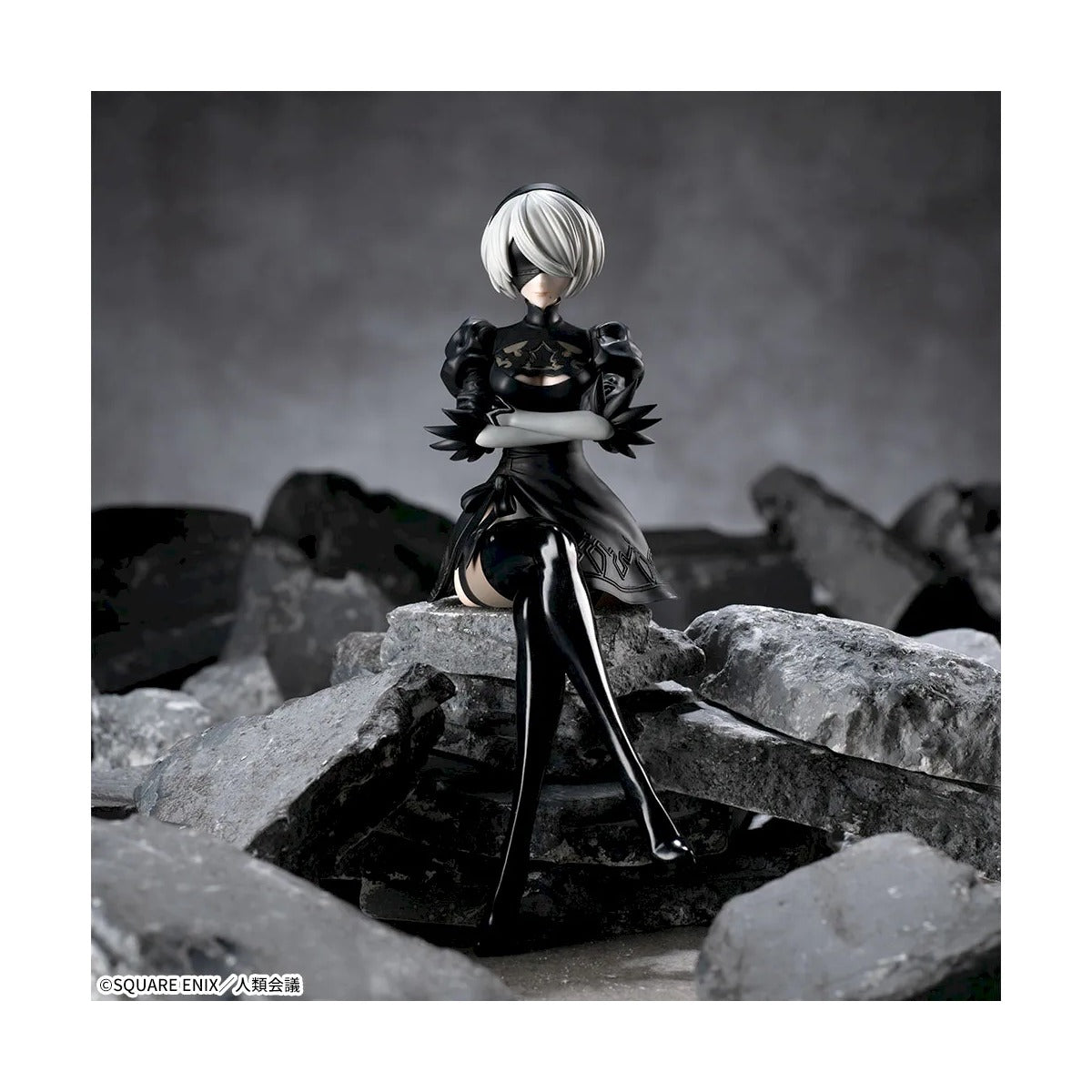 TVアニメ「NieR:Automata Ver1.1a」【改行】ちょこのせ　プレミアムフィギュア“2B” 画像2